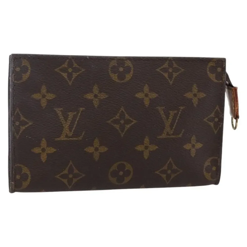 Louis Vuitton Monogram Bucket PM Accessory Pouch Brown
